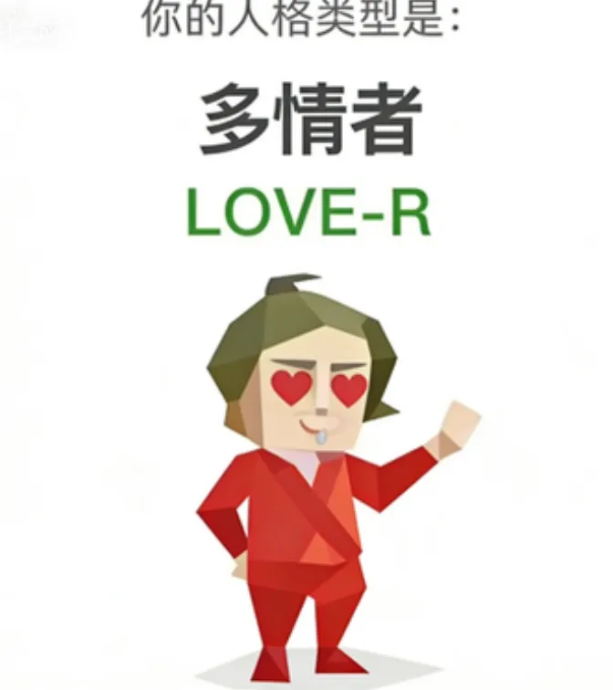 LOVE-R（多情者）人格海报